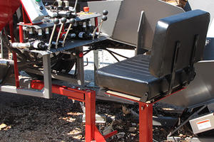 TW-PRO MP X Firewood Processor Operator's Seat