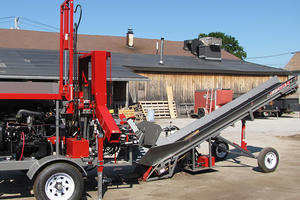 TW-24C Firewood Conveyor Optional Processor Hydraulic Power