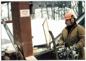 TW PRO-HD Firewood Processor Operator's Station